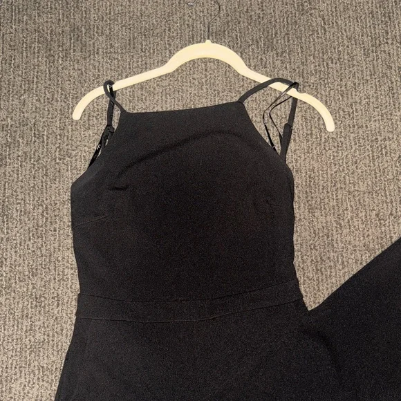 Lulu's Classic & backless Black Jumpsuit - Picture 8 of 13